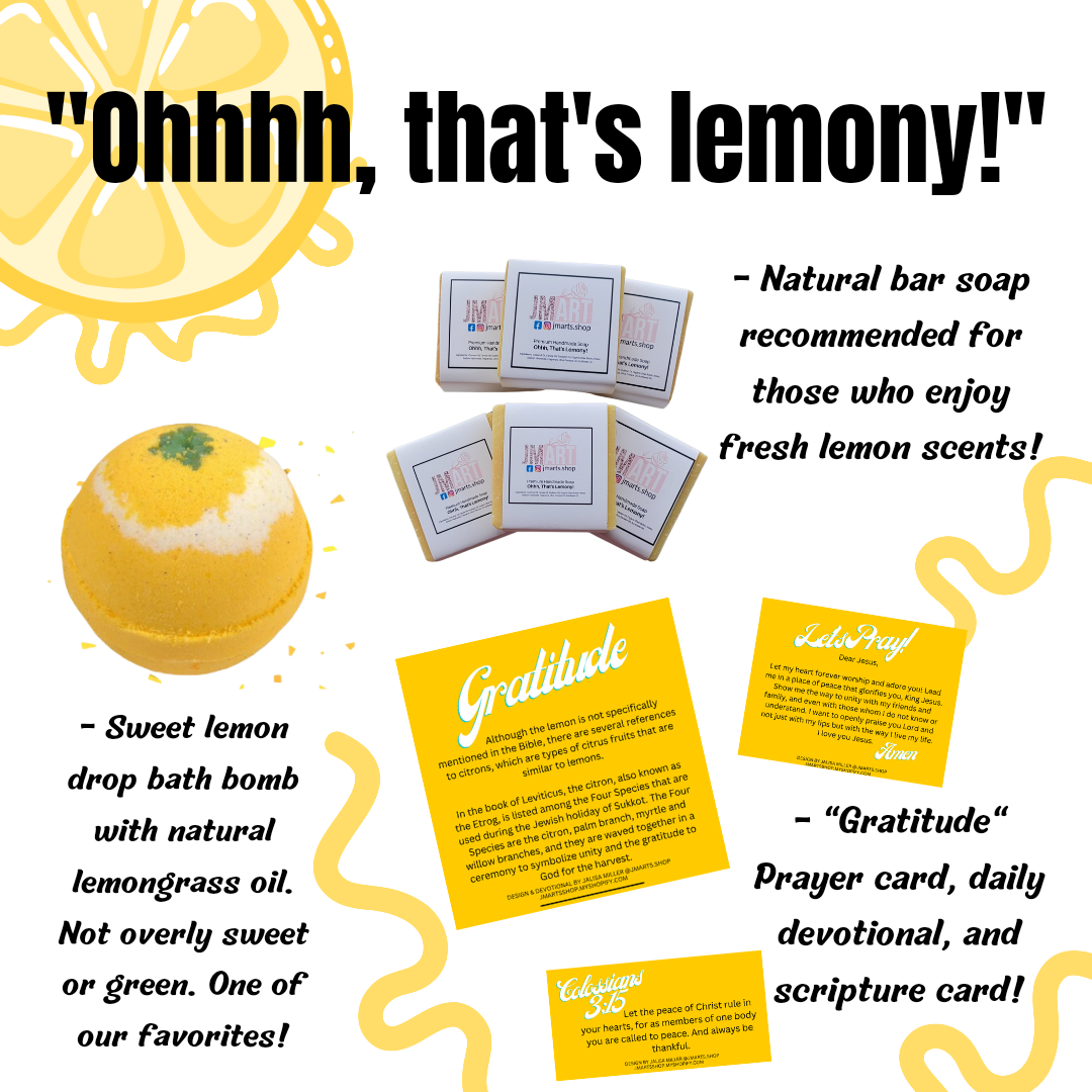"Ohhhh, that's lemony!" Mini Scripture Prayer Box