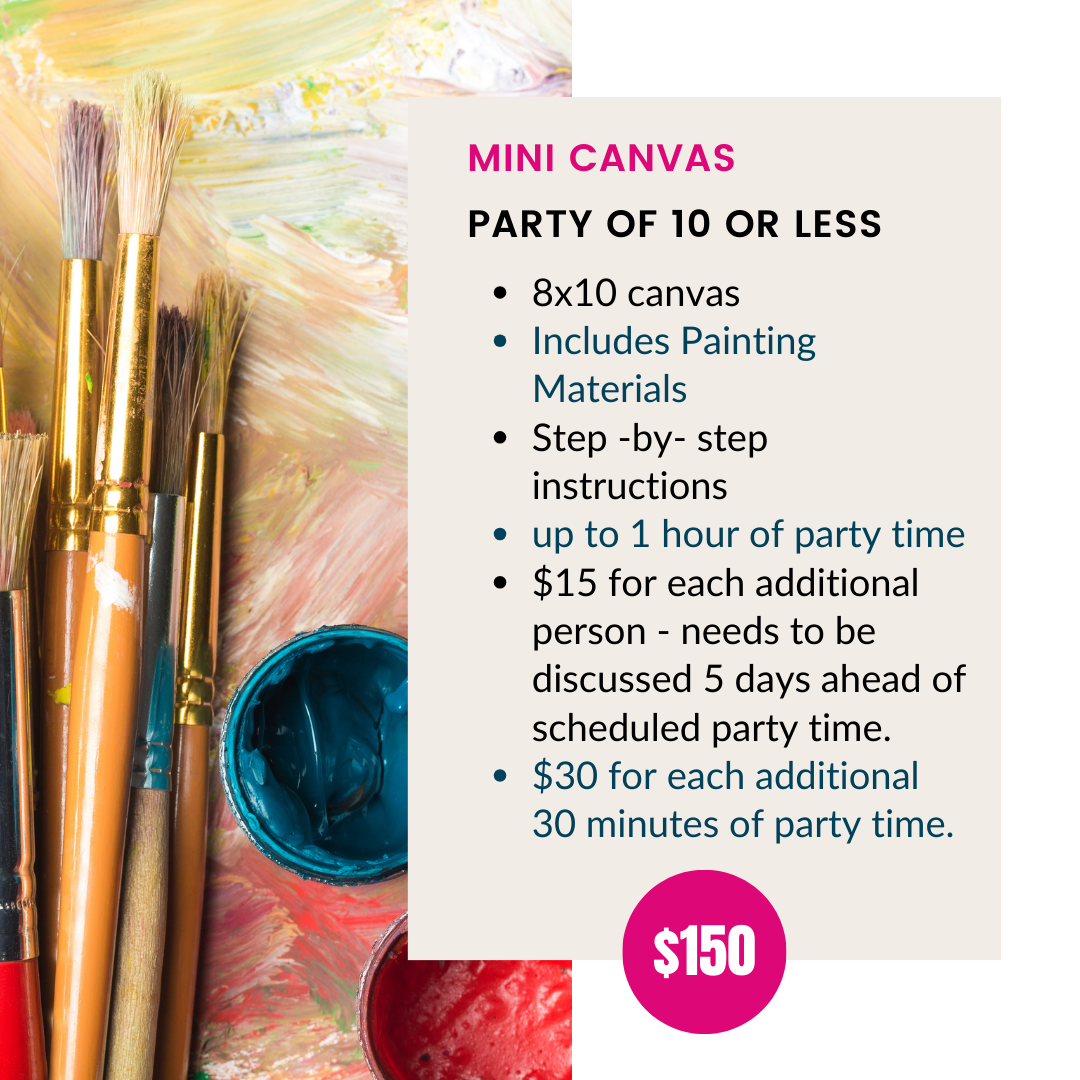 Paint - n - Praise Party Packages