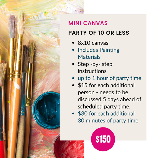 Paint - n - Praise Party Packages