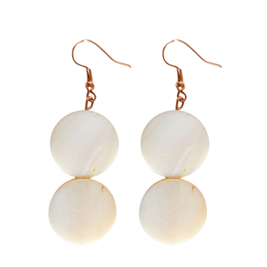 "Mother of Pearl" classy earrings