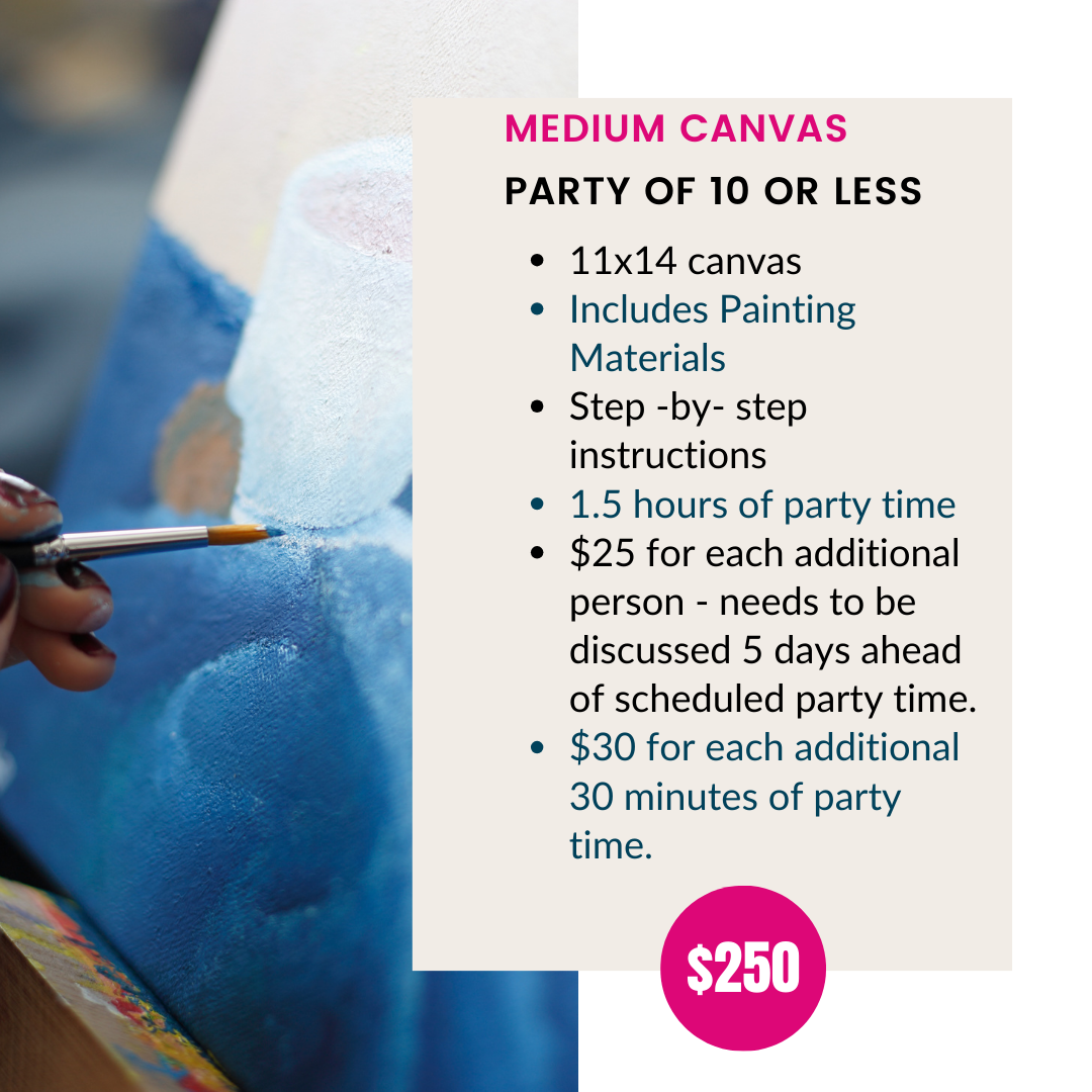 Paint - n - Praise Party Packages