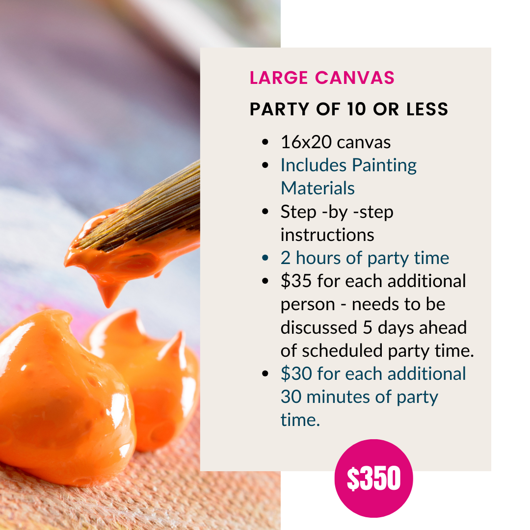 Paint - n - Praise Party Packages