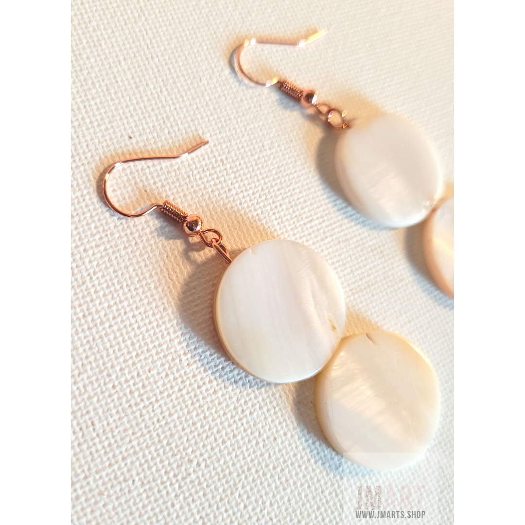 "Mother of Pearl" classy earrings