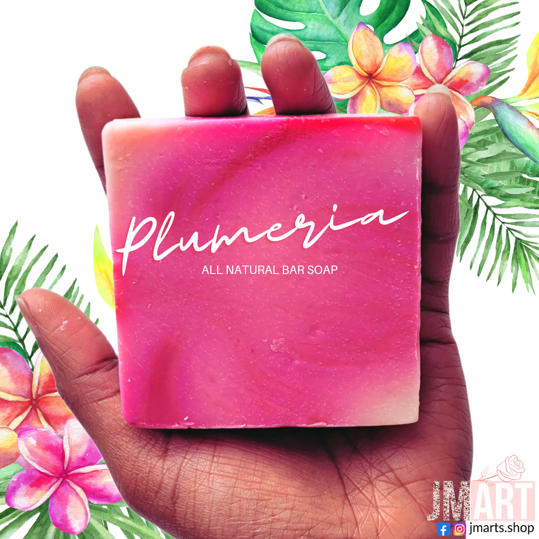 "Plumeria" Natural Bar Soap