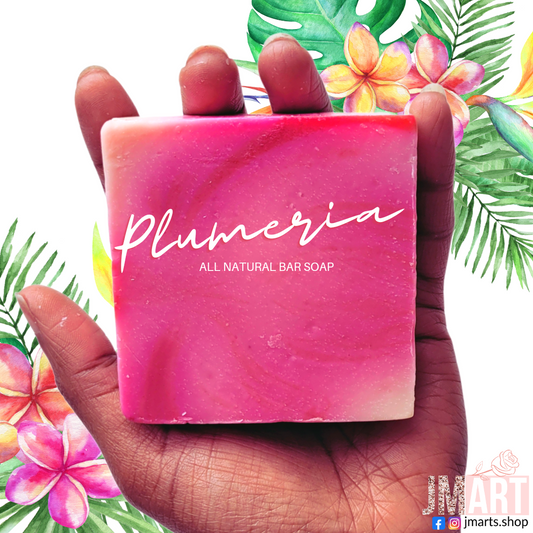 "Plumeria" Natural Bar Soap