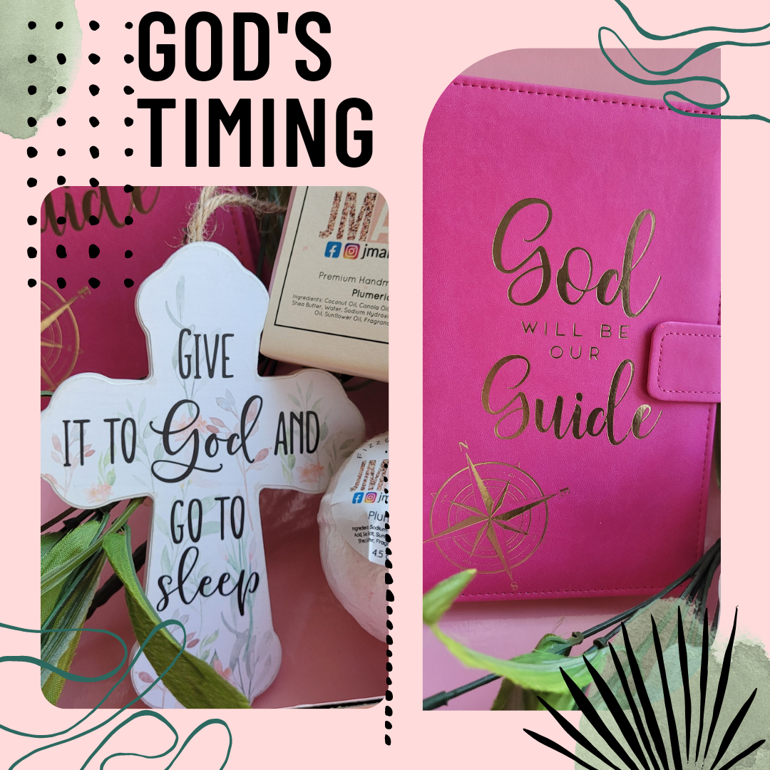 "God's Timing" Scripture Prayer Box