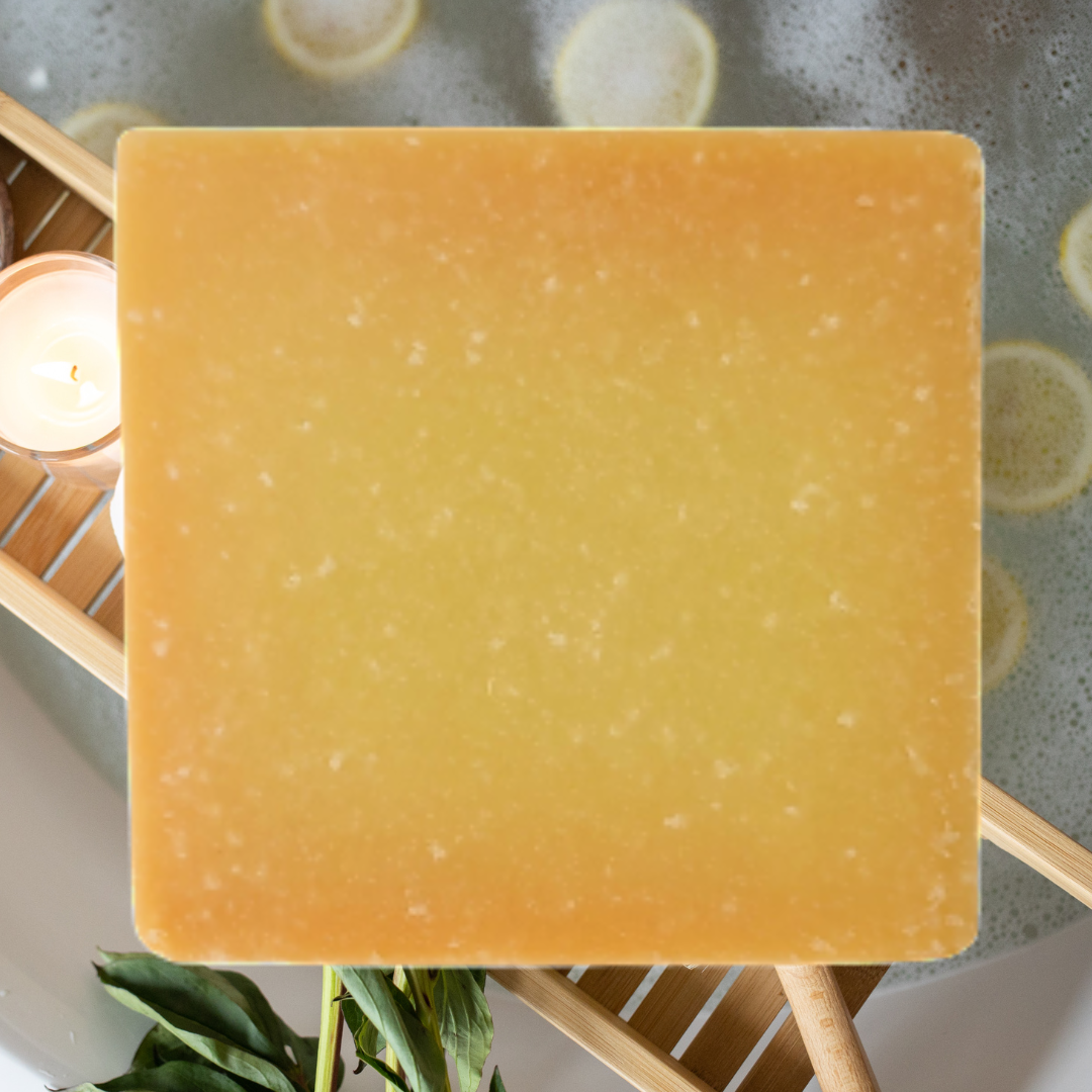 "Ooohh, that's Lemony"  Natural Bar Soap