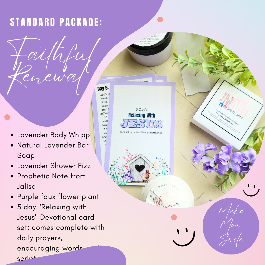 Relaxing with Jesus Lavender Gift Box