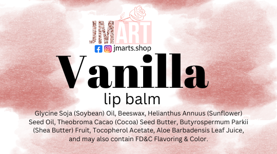 "Vanilla" Shea Butter Lip Balm